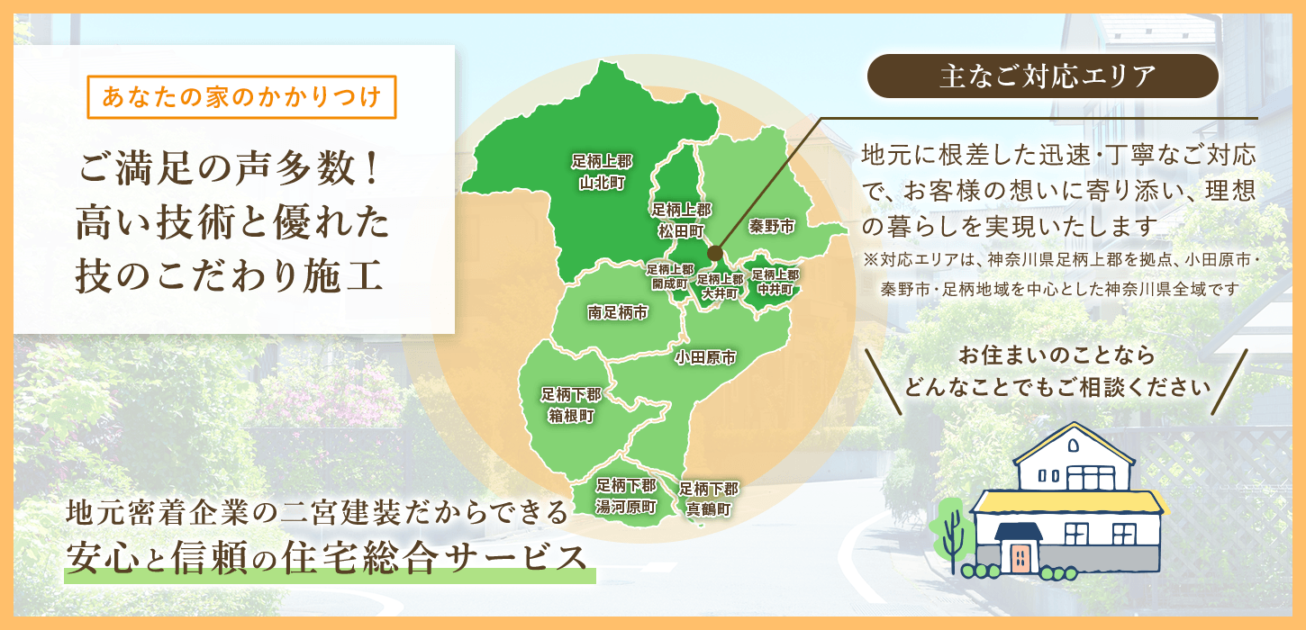 主な対応エリア